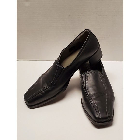 Ecco Womens Loafer Pump Navy Blue Size 7.5 - Picture 3 of 6